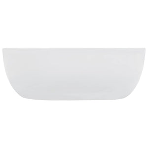 Waschbecken 42,5 x 42,5 x 14,5 cm Keramik Weiß