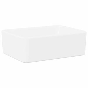 vidaXL Sink 40 x 30 x 13 cm Ceramic White