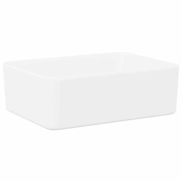 vidaXL Sink 40 x 30 x 13 cm Ceramic White