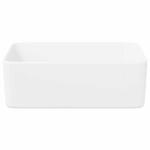 vidaXL Sink 40 x 30 x 13 cm Ceramic White