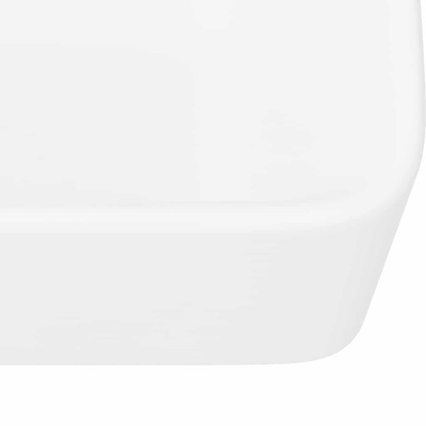 vidaXL Sink 40 x 30 x 13 cm Ceramic White