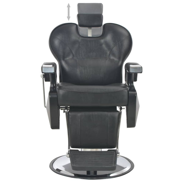 vidaXL Hairdressing Chair Black 72x68x98 cm Faux Leather