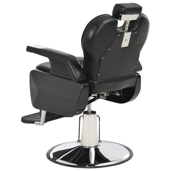vidaXL Hairdressing Chair Black 72x68x98 cm Faux Leather