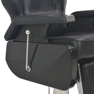 vidaXL Hairdressing Chair Black 72x68x98 cm Faux Leather
