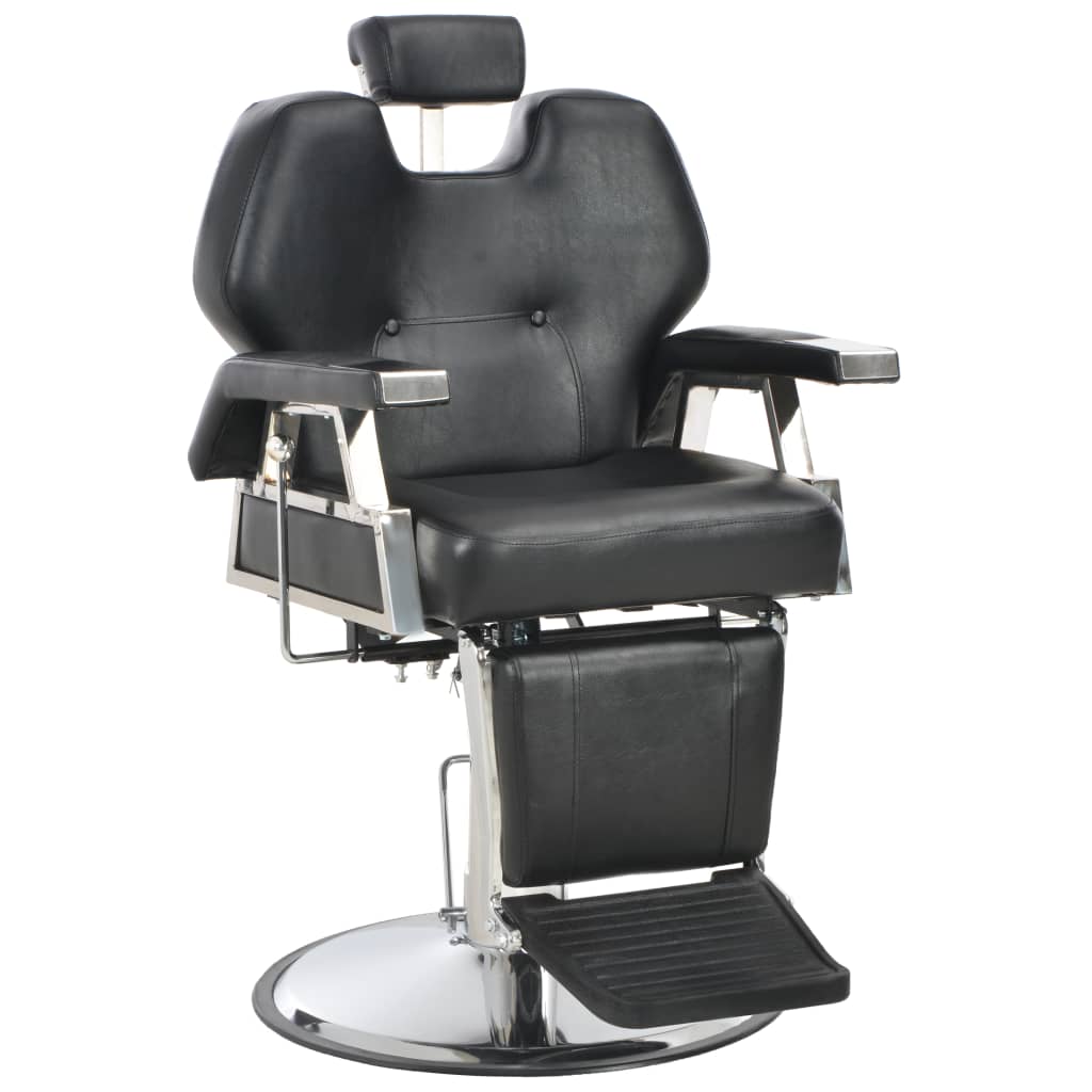 vidaXL Hairdressing Chair Black 72x68x98 cm Faux Leather