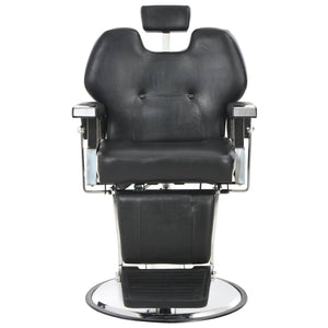 vidaXL Hairdressing Chair Black 72x68x98 cm Faux Leather