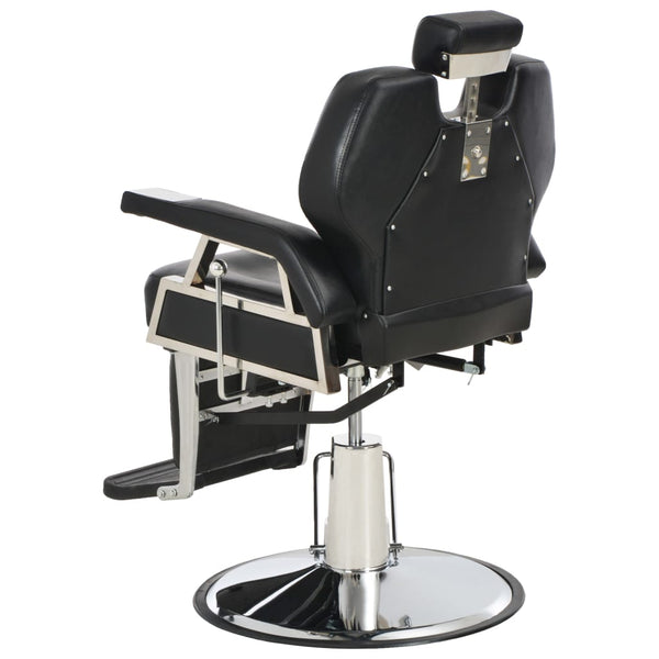 vidaXL Hairdressing Chair Black 72x68x98 cm Faux Leather