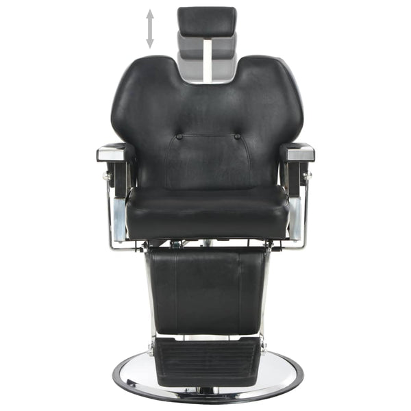 vidaXL Hairdressing Chair Black 72x68x98 cm Faux Leather