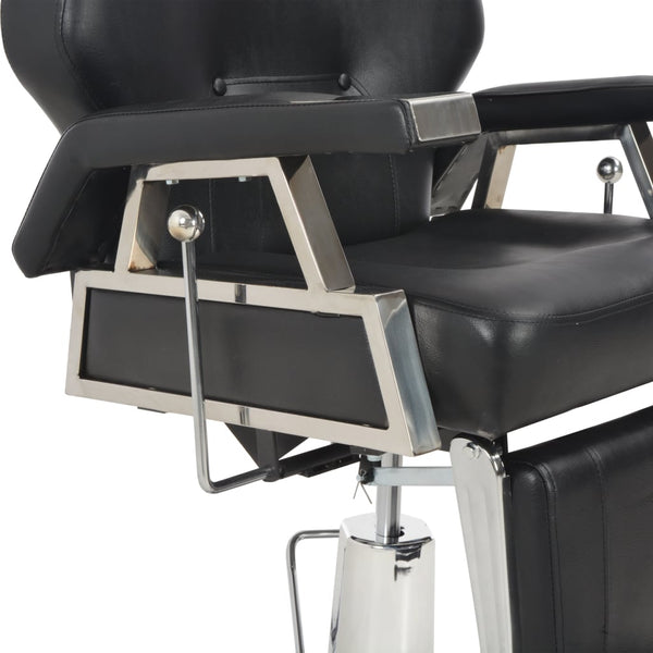 vidaXL Hairdressing Chair Black 72x68x98 cm Faux Leather