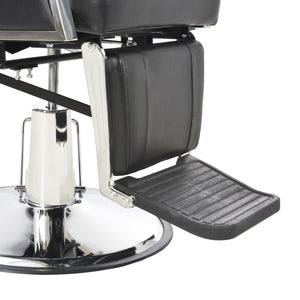 vidaXL Hairdressing Chair Black 72x68x98 cm Faux Leather