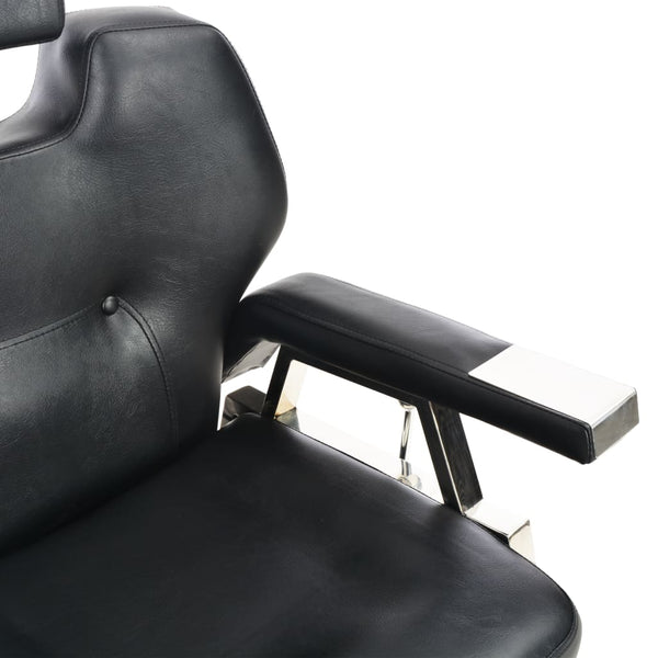 vidaXL Hairdressing Chair Black 72x68x98 cm Faux Leather