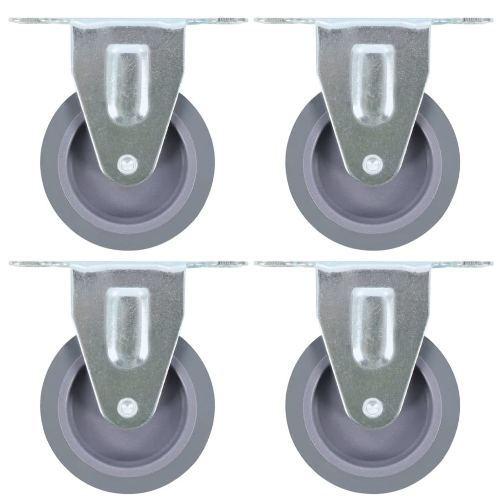 vidaXL Swivel Casters 4 pcs. 75 mm