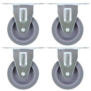vidaXL Swivel Casters 4 pcs. 75 mm