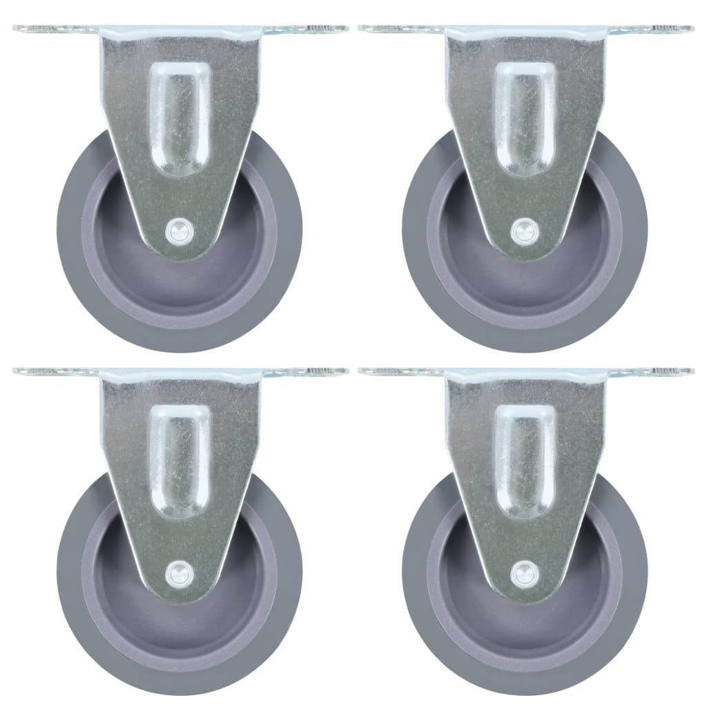 vidaXL Swivel Casters 4 pcs. 75 mm