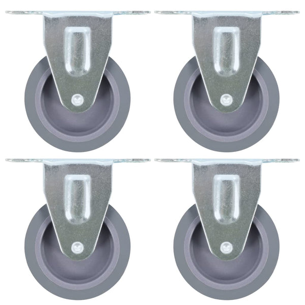vidaXL Swivel Casters 4 pcs. 75 mm