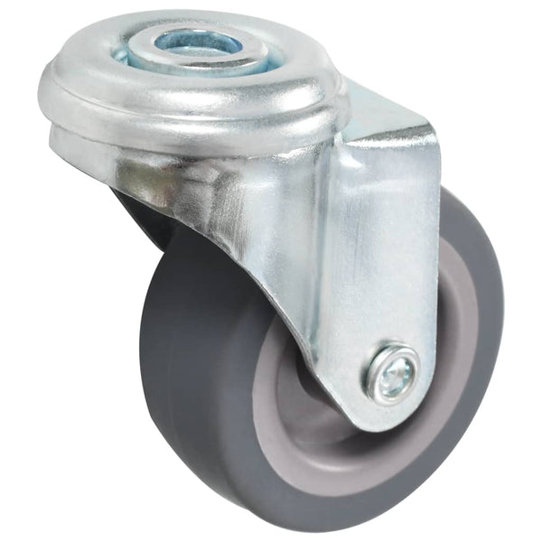 vidaXL Swivel Casters with Bolt Hole 4 pcs 50 mm