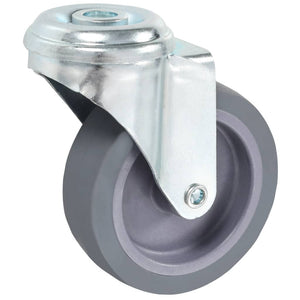 vidaXL Bolt Hole Swivel Casters 4 pcs. 75 mm