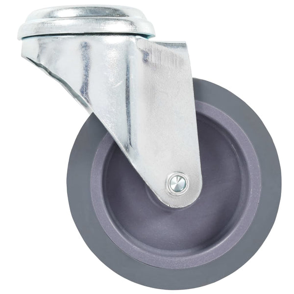 vidaXL Bolt Hole Swivel Casters 4 pcs. 75 mm