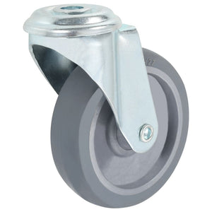 vidaXL Swivel Casters with Bolt Hole 4 pcs. 100 mm