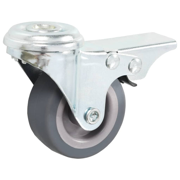 vidaXL Swivel Casters with Bolt Hole 4 pcs 50 mm