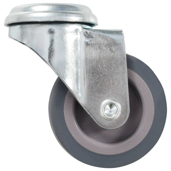 vidaXL Swivel Casters with Bolt Hole 4 pcs 50 mm