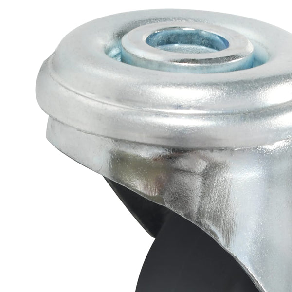 vidaXL Swivel Casters with Bolt Hole 4 pcs 50 mm