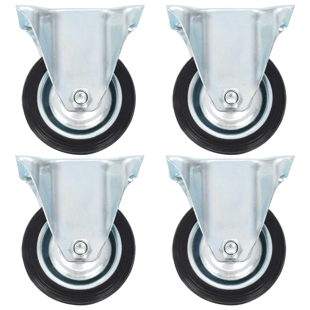 vidaXL Swivel Casters 4 pcs. 75 mm