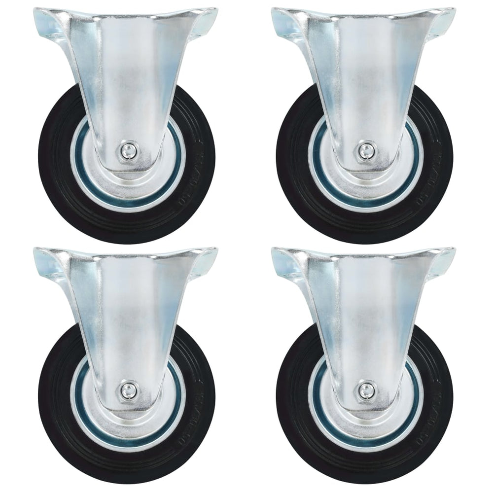 vidaXL Swivel Casters 4 Pcs. 100 mm