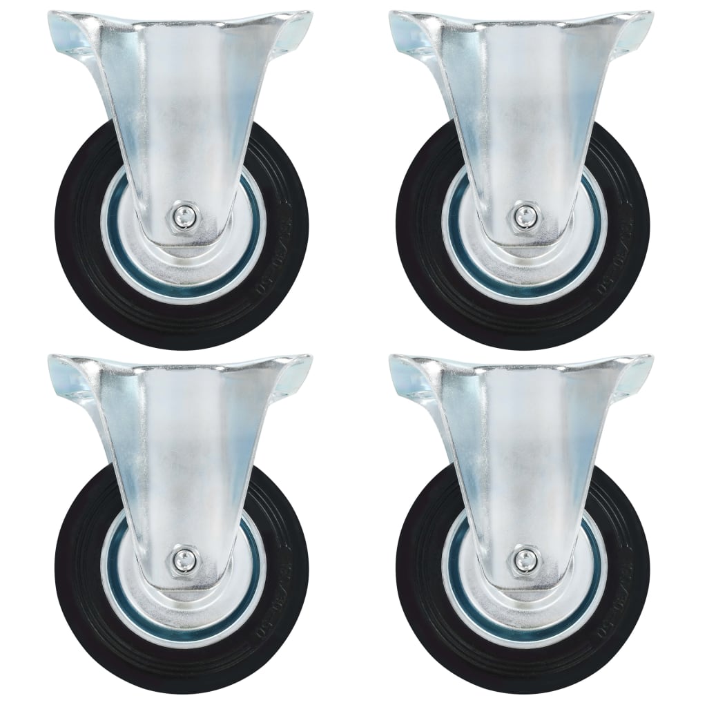vidaXL Swivel Casters 4 Pcs. 100 mm