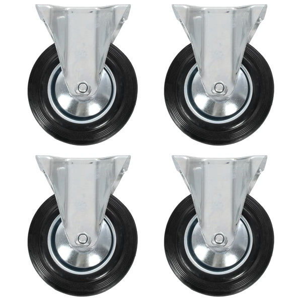 vidaXL Swivel Casters 4 pcs. 160 mm