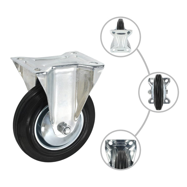 vidaXL Swivel Casters 4 pcs. 160 mm