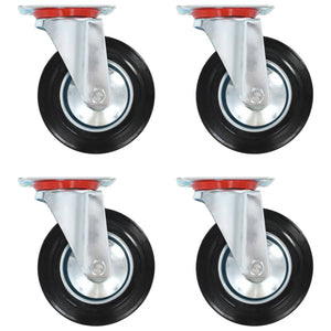 vidaXL Swivel Castors 4 pcs. 160 mm