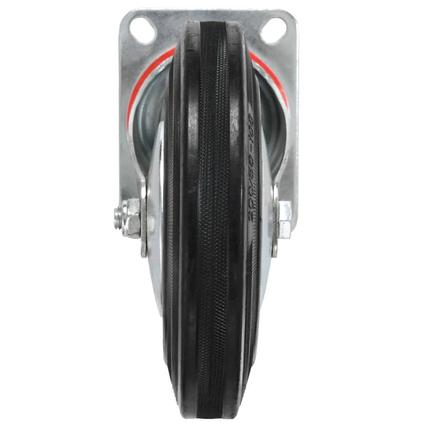 vidaXL Swivel Casters 4 pcs. 200 mm