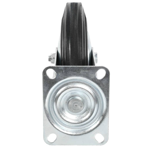 vidaXL Swivel Casters 4 pcs. 200 mm