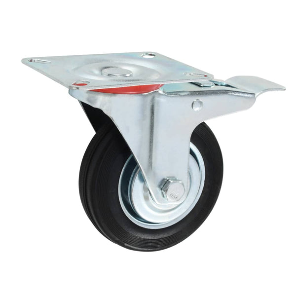 vidaXL Swivel Casters 4 pcs. 100 mm