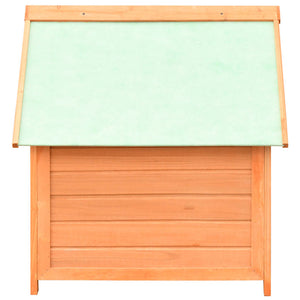 vidaXL Dog Kennel Solid Pine & Fir Wood 72x85x82 cm