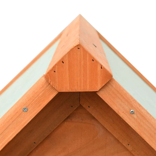 vidaXL Dog Kennel Solid Pine & Fir Wood 72x85x82 cm