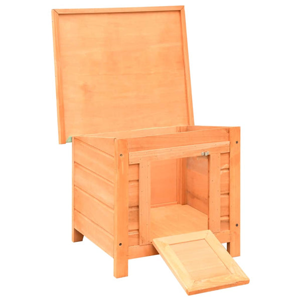 vidaXL Cat House 50x46x43.5 cm Pine Wood & Fir Wood