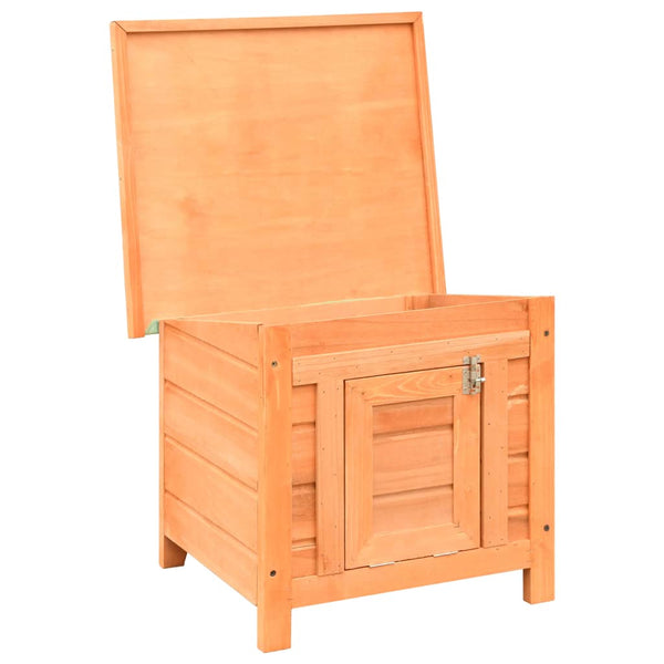 vidaXL Cat House 50x46x43.5 cm Pine Wood & Fir Wood