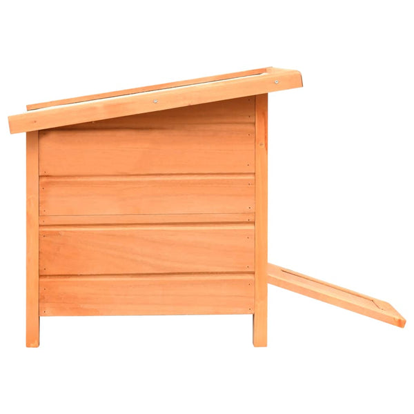 vidaXL Cat House 50x46x43.5 cm Pine Wood & Fir Wood