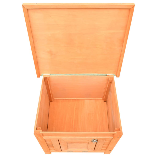 vidaXL Cat House 50x46x43.5 cm Pine Wood & Fir Wood