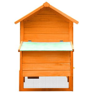 vidaXL Chicken Coop 170x81x110 cm Pinewood & Firwood