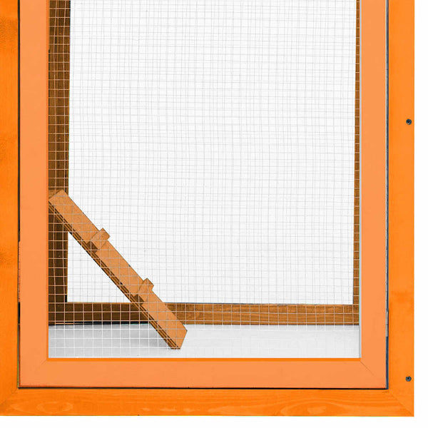 vidaXL Chicken Coop 170x81x110 cm Pinewood & Firwood