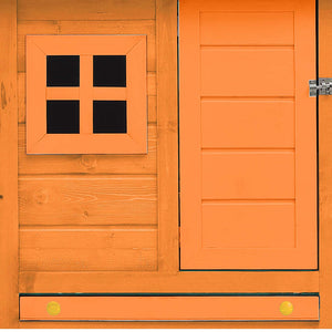 vidaXL Chicken Coop 170x81x110 cm Pinewood & Firwood