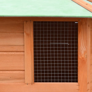 vidaXL Chicken Coop 126x117x125 cm Pine & Fir Wood