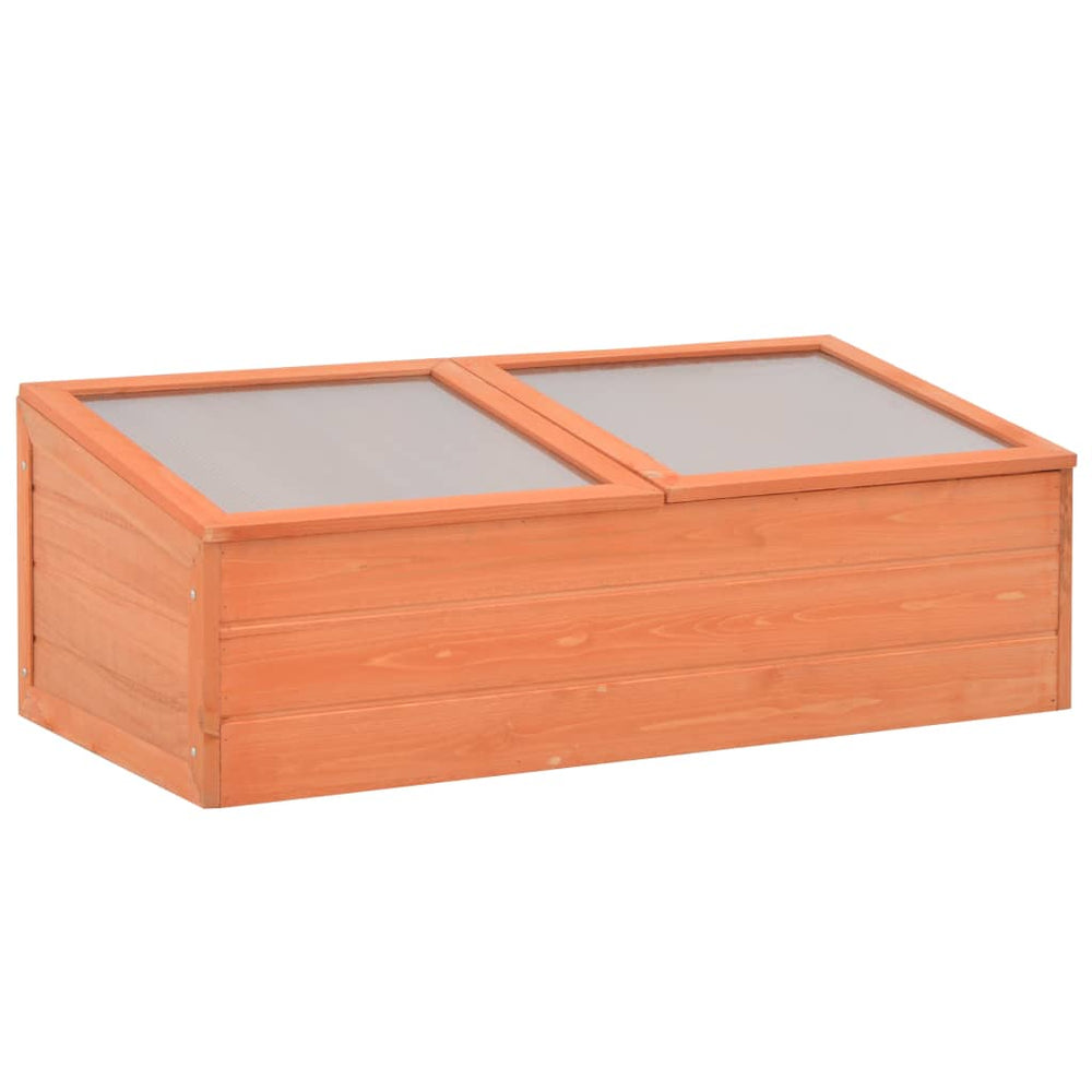 vidaXL Wooden Cold Frame 100x50x34 cm