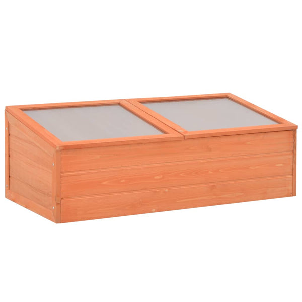 vidaXL Wooden Cold Frame 100x50x34 cm