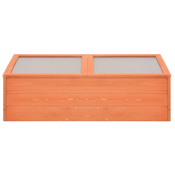 vidaXL Wooden Cold Frame 100x50x34 cm