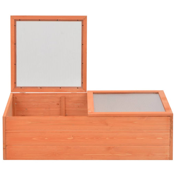 vidaXL Wooden Cold Frame 100x50x34 cm