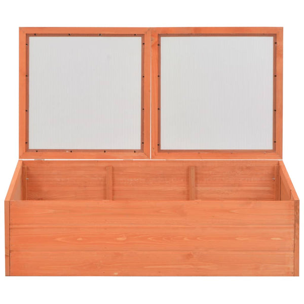 vidaXL Wooden Cold Frame 100x50x34 cm